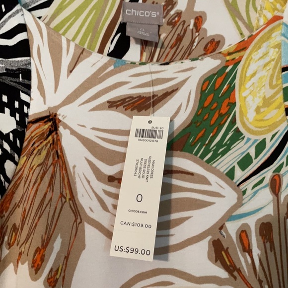 Beautiful Floral sleeveless maxi dress - Picture 2 of 3